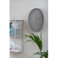 Nástenné hodiny Karlsson 5948GY, 40cm